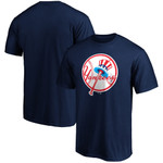 Men's Fanatics Branded Navy New York Yankees Cooperstown Collection Forbes Team T-Shirt