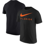 Men's Nike Black Florida Gators Big Swoosh T-Shirt