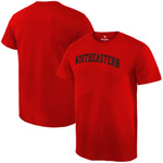 Men's Fanatics Branded Red Northeastern Huskies Basic Arch Expansion T-Shirt