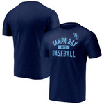 Men's Fanatics Branded Navy Tampa Bay Rays Primary Pill Space Dye T-Shirt