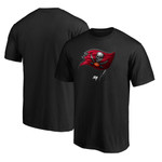 Men's Fanatics Branded Black Tampa Bay Buccaneers Midnight Mascot T-Shirt