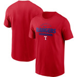 Men's Nike Red Texas Rangers Primetime Property Of Practice T-Shirt