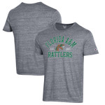 Men's Champion Heathered Gray Florida A&M Rattlers Ultimate Tri-Blend T-Shirt