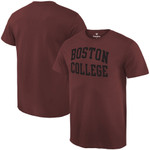 Men's Fanatics Branded Maroon Boston College Eagles Basic Arch Expansion T-Shirt