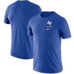 Men's Nike Royal Air Force Falcons Logo Stack Legend Performance T-Shirt