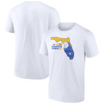 Men's Fanatics Branded White Toronto Blue Jays 2022 MLB Spring Training Grapefruit League State Fill T-Shirt