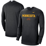 Men's Nike Black Minnesota Golden Gophers Spotlight Performance Long Sleeve T-Shirt