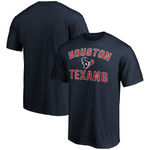 Men's Fanatics Branded Navy Houston Texans Victory Arch T-Shirt