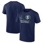 Men's Fanatics Branded Navy Seattle Mariners 2022 MLB Spring Training Cactus League Horizon Line T-Shirt