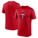 Men's Nike Red Minnesota Twins Legend Icon Performance T-Shirt