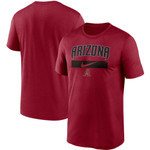 Men's Nike Red Arizona Diamondbacks City Legend Practice Performance T-Shirt