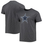 Men's Charcoal Dallas Cowboys Logo Worn Premier Slub T-Shirt