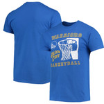 Men's Junk Food Royal Golden State Warriors Slam Dunk T-Shirt