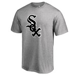 Men's Ash Chicago White Sox Secondary Color Primary Logo T-Shirt