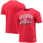 Men's Russell Red Nashville Sounds Essential T-Shirt