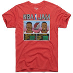 Men's McCollum & Lillard Red Portland Trail Blazers NBA Jam T-Shirt