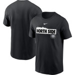Men's Nike Black Chicago Cubs Local Nickname Skyline T-Shirt