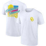 Men's Fanatics Branded White Oklahoma Sooners High Hurdles T-Shirt