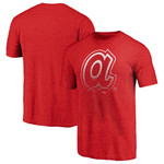 Men's Fanatics Branded Heathered Red Atlanta Braves Sport Resort T-Shirt