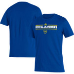 Men's adidas Royal Boca Juniors Lockup T-Shirt