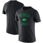 Men's Nike Black Oregon Ducks Team Arch T-Shirt