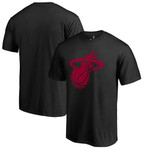 Men's Fanatics Branded Black Miami Heat Taylor T-Shirt