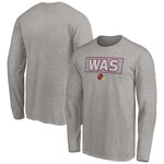 Men's Fanatics Branded Heathered Gray Washington Football Team Squad Long Sleeve T-Shirt