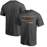 Men's Fanatics Branded Heather Gray Denver Nuggets Noches Ene-Be-A Wordmark T-Shirt