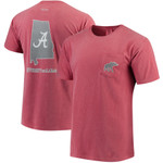 Men's Crimson Alabama Crimson Tide Comfort Colors State T-Shirt