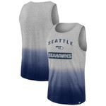 Men's Fanatics Branded Heathered Gray/College Navy Seattle Seahawks Our Year Tank Top
