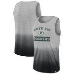 Men's Fanatics Branded Heathered Gray/Black Green Bay Packers Our Year Tank Top