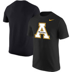 Men's Nike Black Appalachian State Mountaineers Core Logo T-Shirt