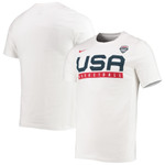 Men's Nike White USA Basketball Performance T-Shirt