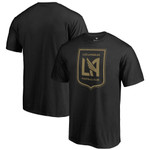 Men's Fanatics Branded Black LAFC Team Primary Logo T-Shirt