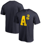 Men's Fanatics Branded Navy Michigan Wolverines Hometown Collection A Squared T-Shirt