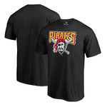 Men's Fanatics Branded Black Pittsburgh Pirates Big & Tall Cooperstown Collection Huntington Team T-Shirt