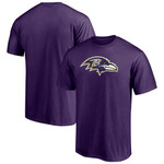 Men's Fanatics Branded Purple Baltimore Ravens Primary Team Logo T-Shirt