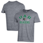 Men's Champion Heathered Gray UAB Blazers Ultimate Tri-Blend T-Shirt