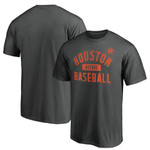 Men's Fanatics Branded Charcoal Houston Astros Iconic Primary Pill T-Shirt