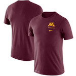 Men's Nike Maroon Minnesota Golden Gophers Logo Stack Legend Performance T-Shirt