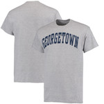 Men's Fanatics Branded Gray Georgetown Hoyas Basic Arch T-Shirt