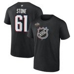 Men's Fanatics Branded Mark Stone Black Vegas Golden Knights 2022 NHL All-Star Game Name & Number T-Shirt