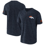 Men's NFL x Darius Rucker Collection by Fanatics Navy Denver Broncos Slub Henley T-Shirt