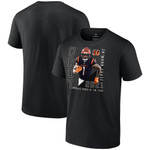 Men's Fanatics Branded Ja'Marr Chase Black Cincinnati Bengals 2021 NFL Offensive Rookie of the Year T-Shirt
