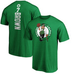 Men's Fanatics Branded Jaylen Brown Kelly Green Boston Celtics Playmaker Name & Number T-Shirt
