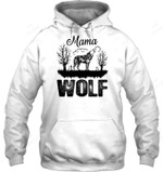 Mama Wolf Sweatshirt Hoodie Long Sleeve