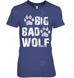 Big Bad Wolf Women Tank Top V-Neck T-Shirt