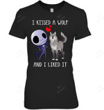 I Kissed A Wolf And I Liked It Women Tank Top V-Neck T-Shirt