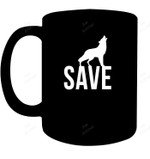 Save The Wolf Hoodie Animal Welfare Pullover Mug