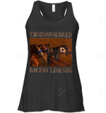Thoroughbred Racing Legends Women Tank Top V-Neck T-Shirt